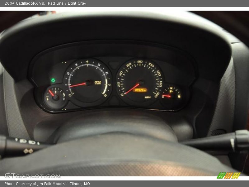 Red Line / Light Gray 2004 Cadillac SRX V8
