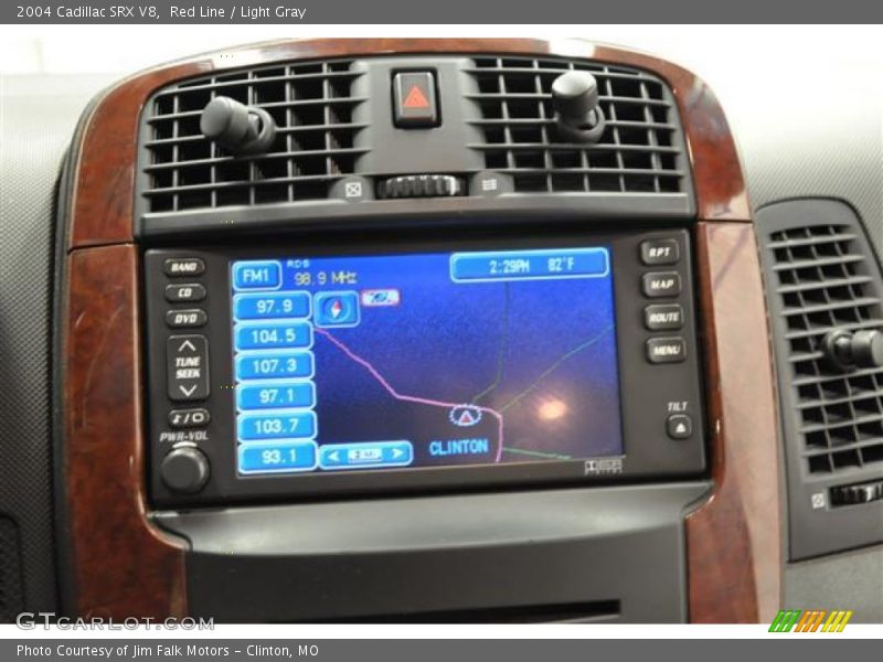 Red Line / Light Gray 2004 Cadillac SRX V8