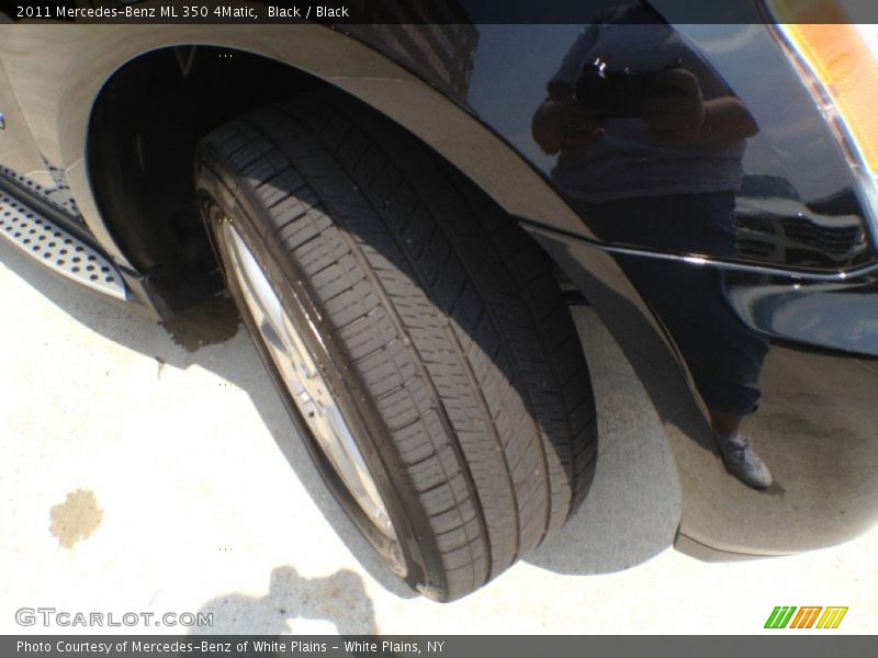 Black / Black 2011 Mercedes-Benz ML 350 4Matic