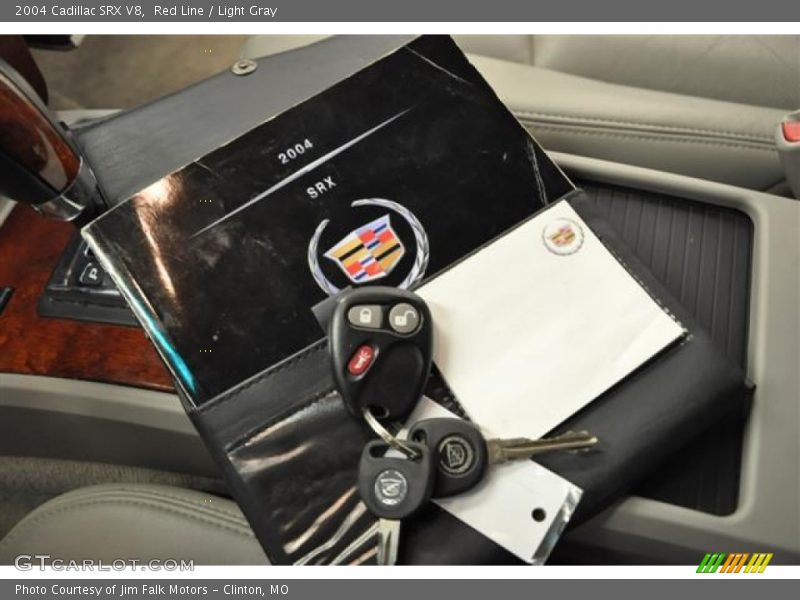 Red Line / Light Gray 2004 Cadillac SRX V8