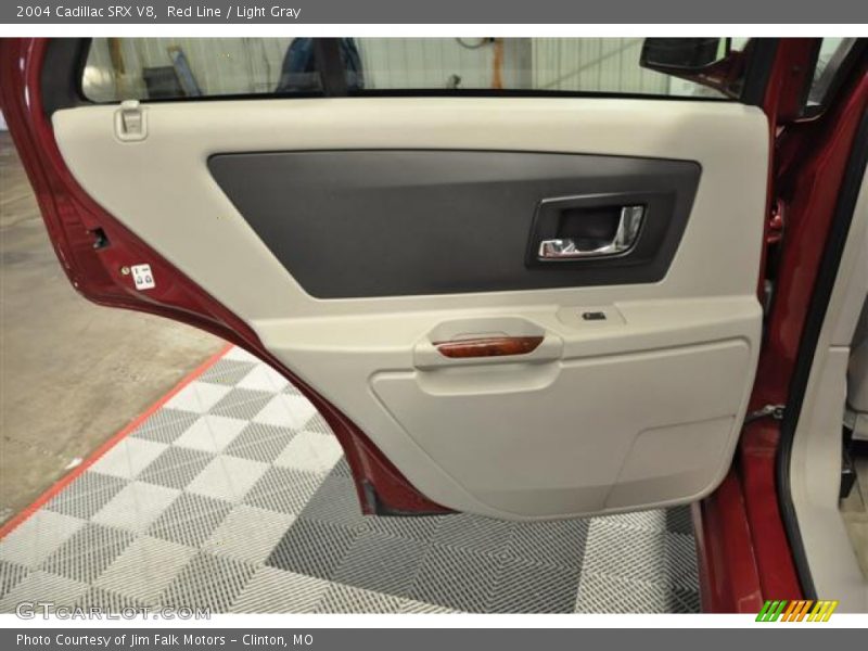 Red Line / Light Gray 2004 Cadillac SRX V8