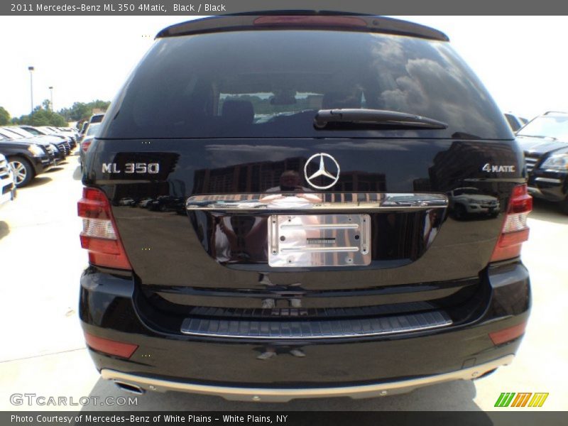 Black / Black 2011 Mercedes-Benz ML 350 4Matic