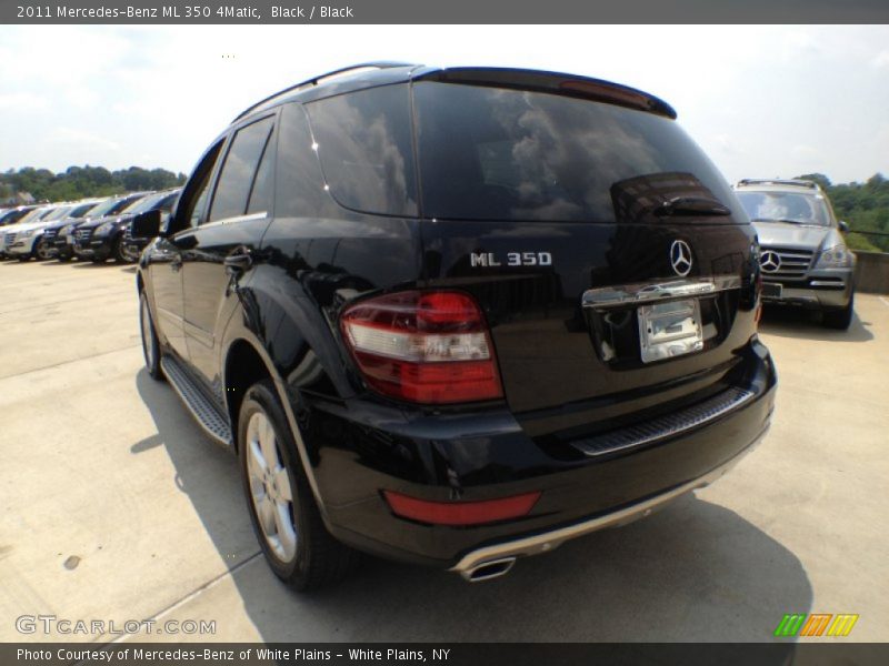 Black / Black 2011 Mercedes-Benz ML 350 4Matic