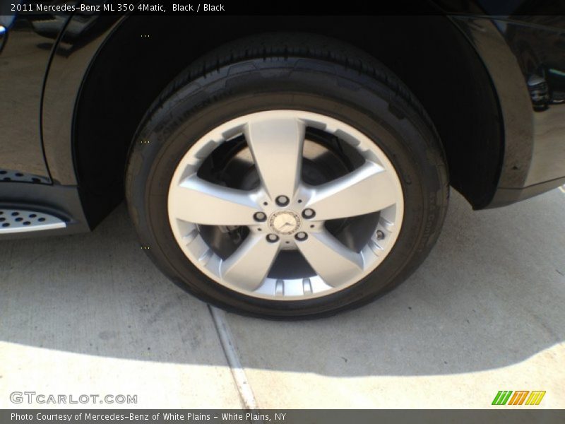 Black / Black 2011 Mercedes-Benz ML 350 4Matic