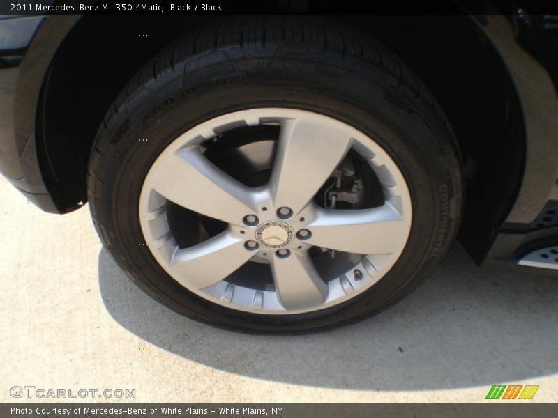 Black / Black 2011 Mercedes-Benz ML 350 4Matic