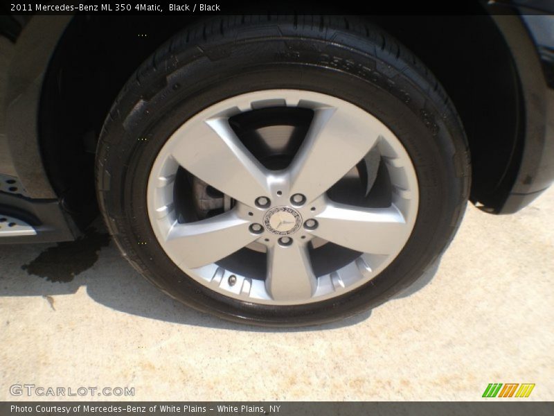 Black / Black 2011 Mercedes-Benz ML 350 4Matic