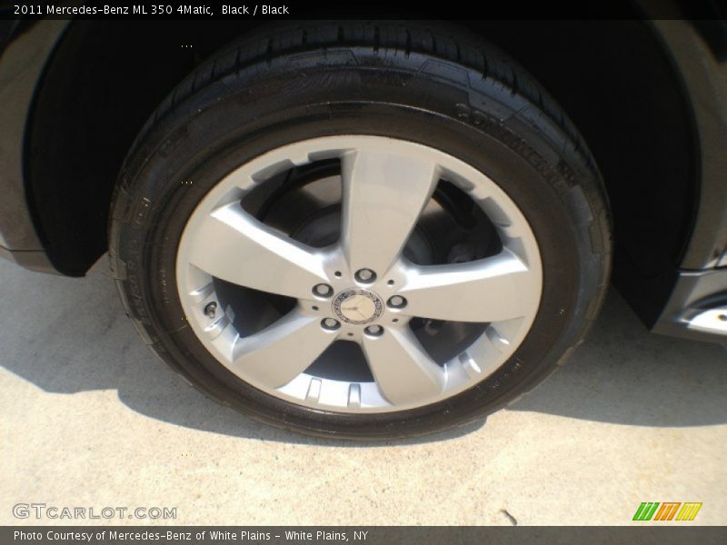 Black / Black 2011 Mercedes-Benz ML 350 4Matic