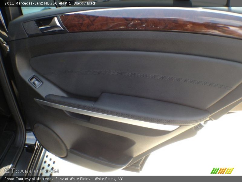 Black / Black 2011 Mercedes-Benz ML 350 4Matic