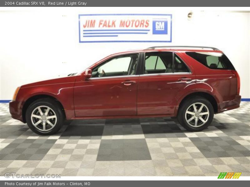 Red Line / Light Gray 2004 Cadillac SRX V8