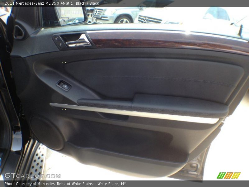 Black / Black 2011 Mercedes-Benz ML 350 4Matic
