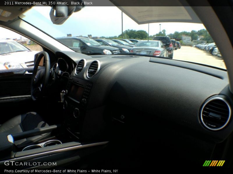 Black / Black 2011 Mercedes-Benz ML 350 4Matic