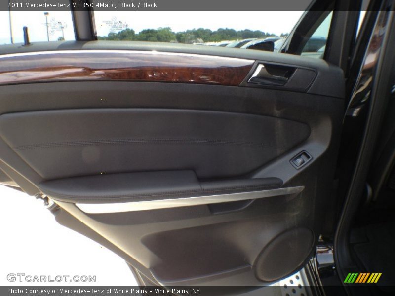 Black / Black 2011 Mercedes-Benz ML 350 4Matic