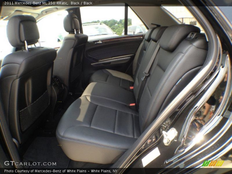 Black / Black 2011 Mercedes-Benz ML 350 4Matic