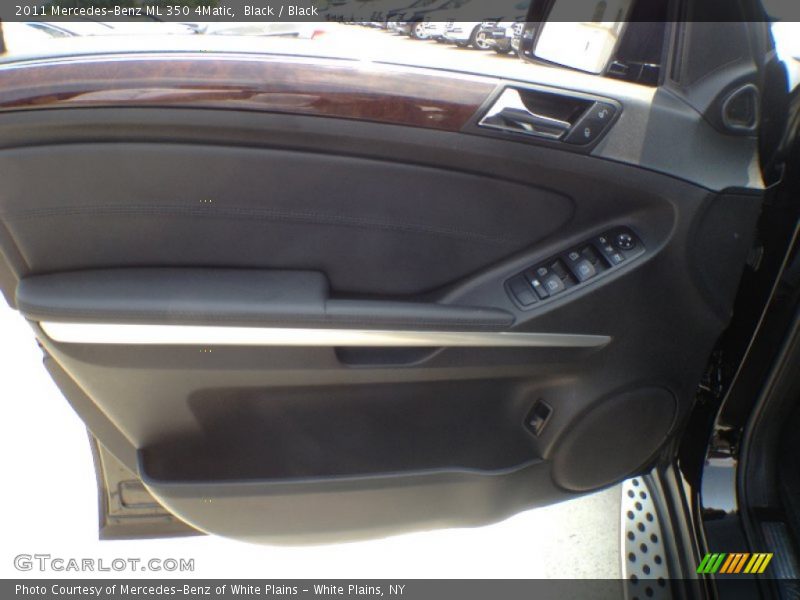 Black / Black 2011 Mercedes-Benz ML 350 4Matic