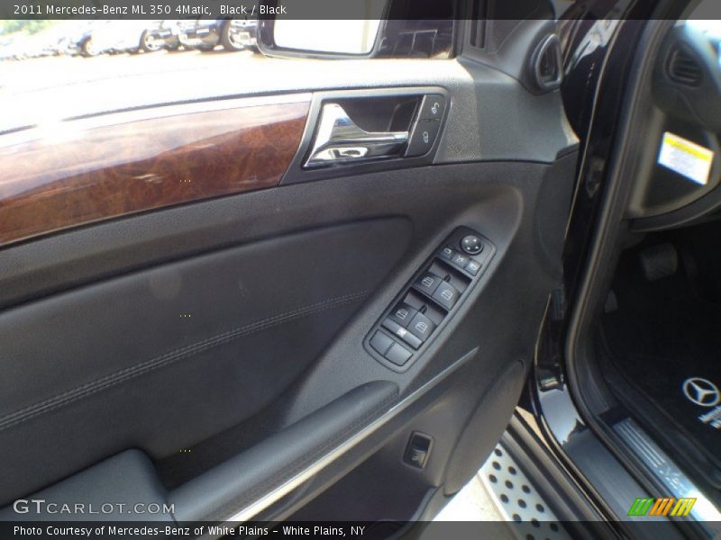 Black / Black 2011 Mercedes-Benz ML 350 4Matic