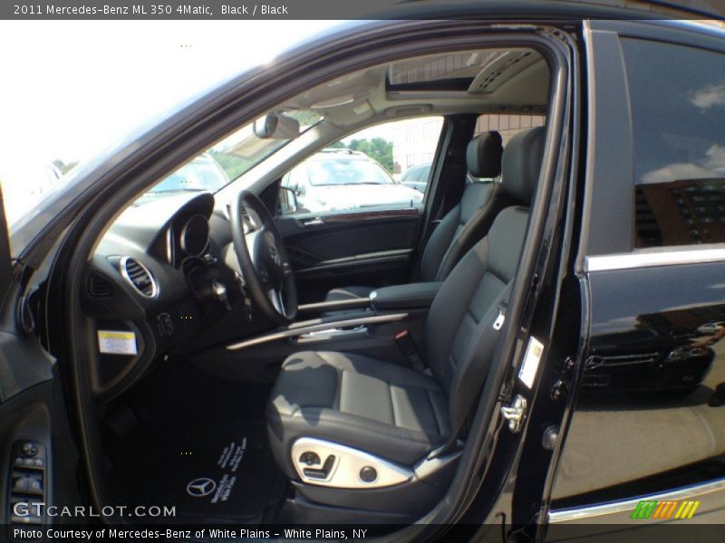 Black / Black 2011 Mercedes-Benz ML 350 4Matic