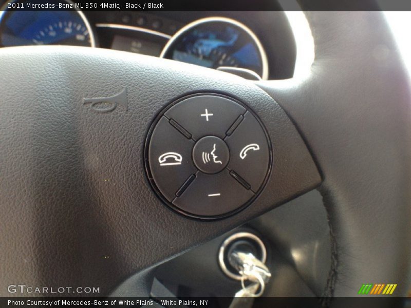 Black / Black 2011 Mercedes-Benz ML 350 4Matic