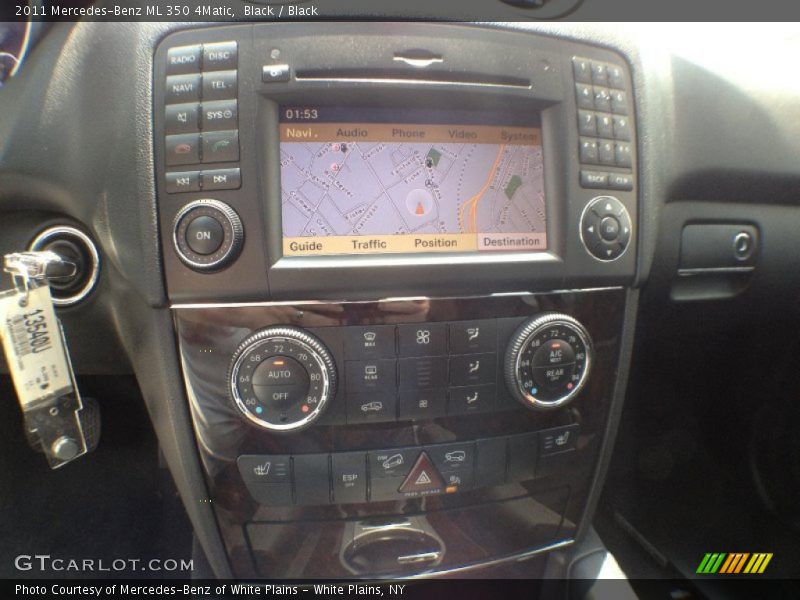 Black / Black 2011 Mercedes-Benz ML 350 4Matic