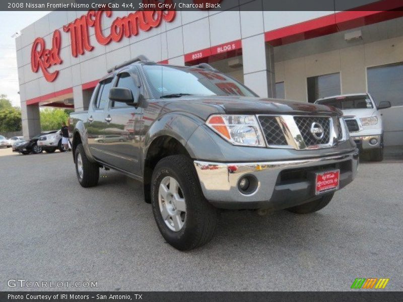 Storm Grey / Charcoal Black 2008 Nissan Frontier Nismo Crew Cab 4x4