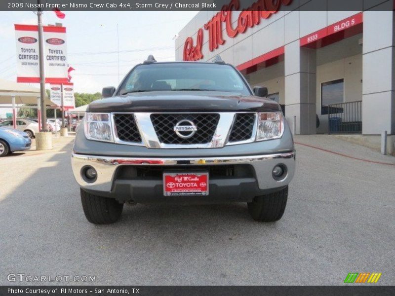 Storm Grey / Charcoal Black 2008 Nissan Frontier Nismo Crew Cab 4x4