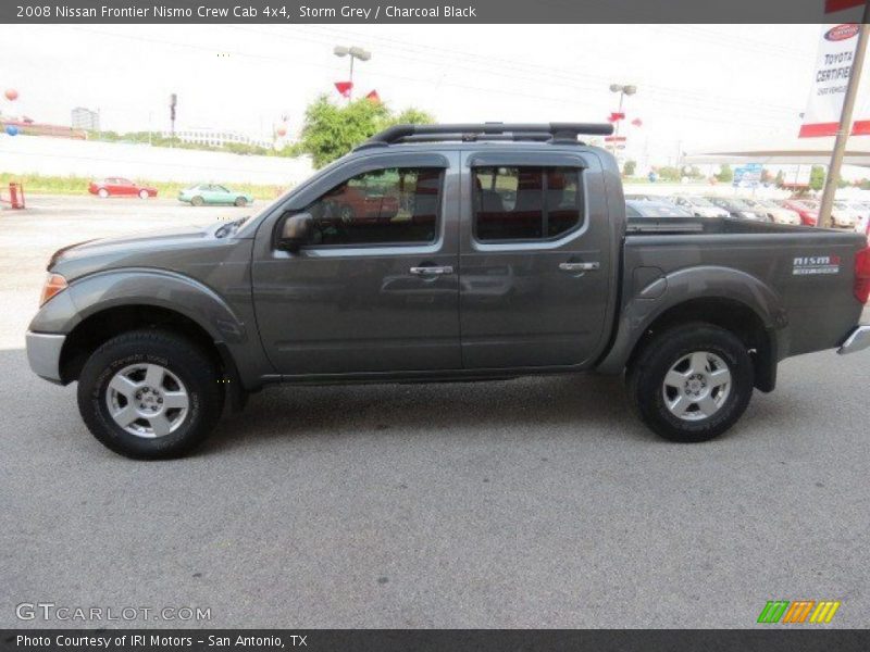 Storm Grey / Charcoal Black 2008 Nissan Frontier Nismo Crew Cab 4x4