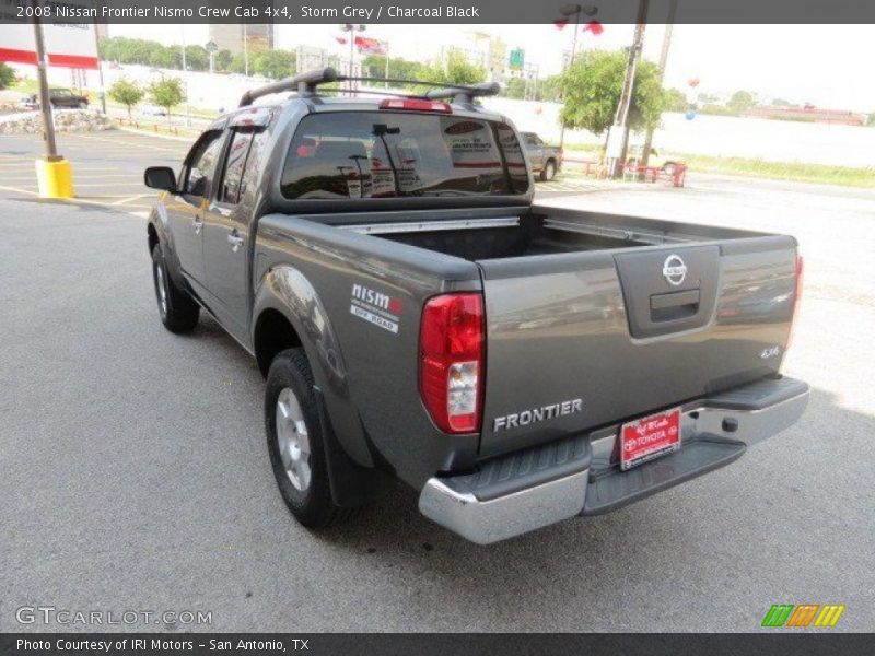Storm Grey / Charcoal Black 2008 Nissan Frontier Nismo Crew Cab 4x4