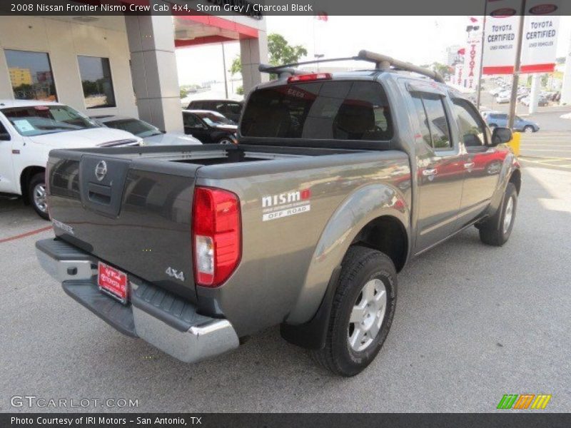 Storm Grey / Charcoal Black 2008 Nissan Frontier Nismo Crew Cab 4x4