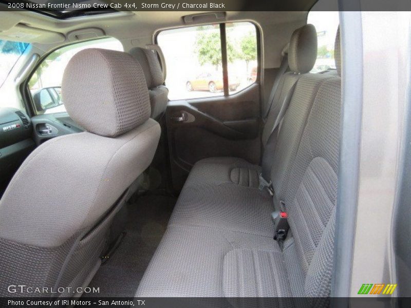 Rear Seat of 2008 Frontier Nismo Crew Cab 4x4