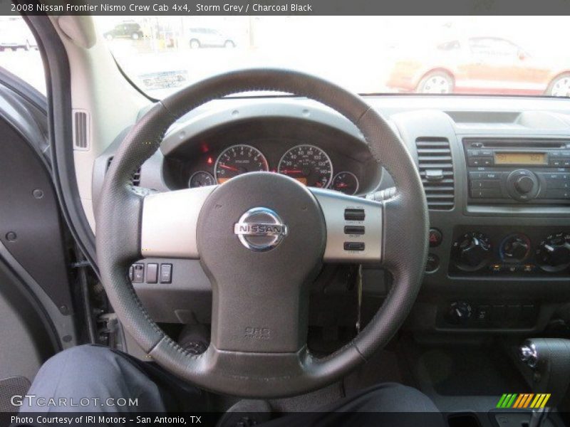 Storm Grey / Charcoal Black 2008 Nissan Frontier Nismo Crew Cab 4x4