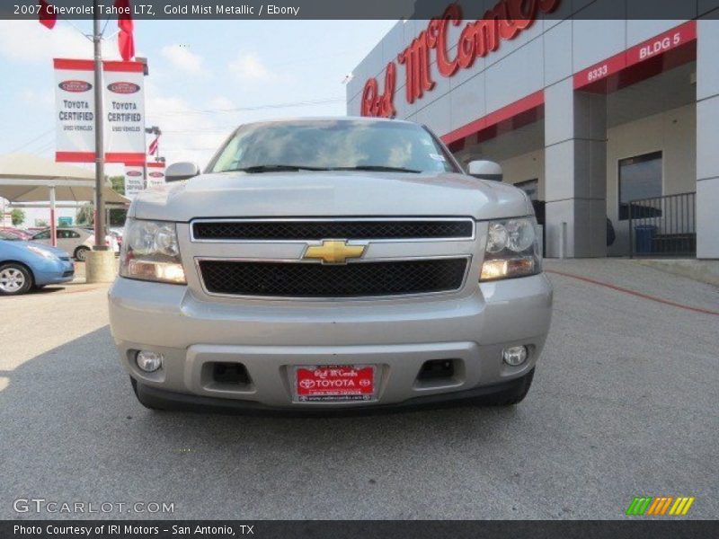Gold Mist Metallic / Ebony 2007 Chevrolet Tahoe LTZ