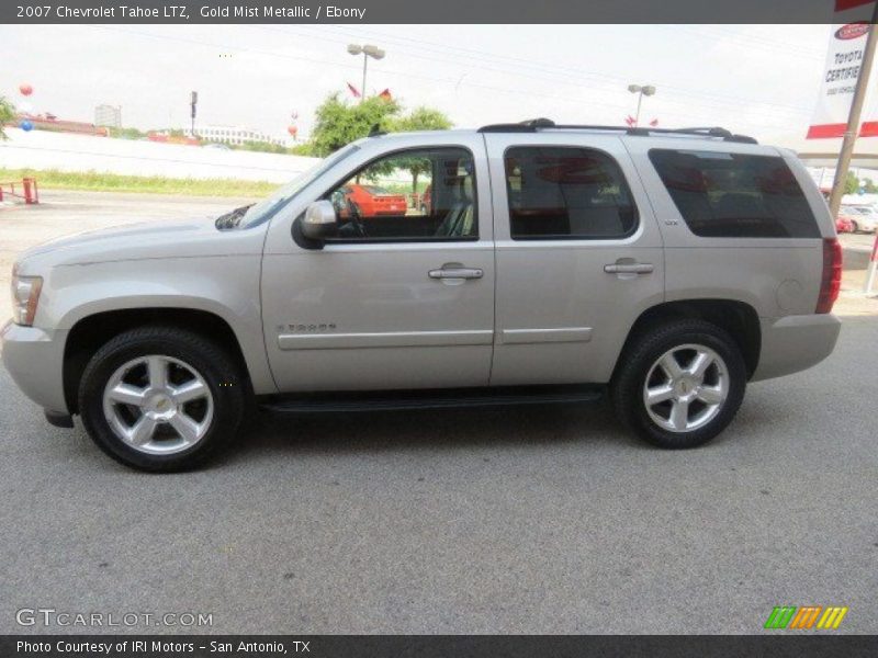 Gold Mist Metallic / Ebony 2007 Chevrolet Tahoe LTZ