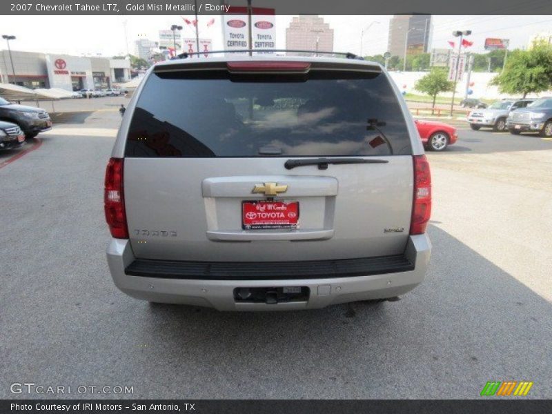 Gold Mist Metallic / Ebony 2007 Chevrolet Tahoe LTZ