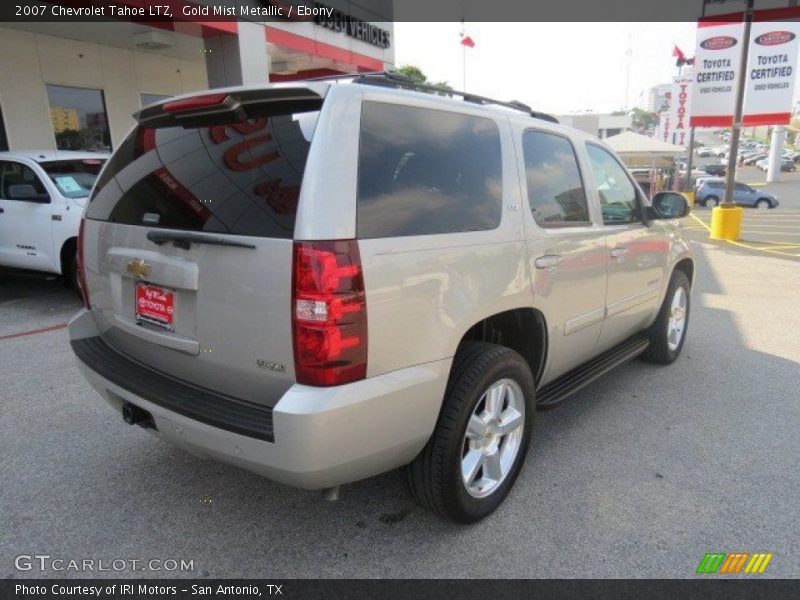 Gold Mist Metallic / Ebony 2007 Chevrolet Tahoe LTZ