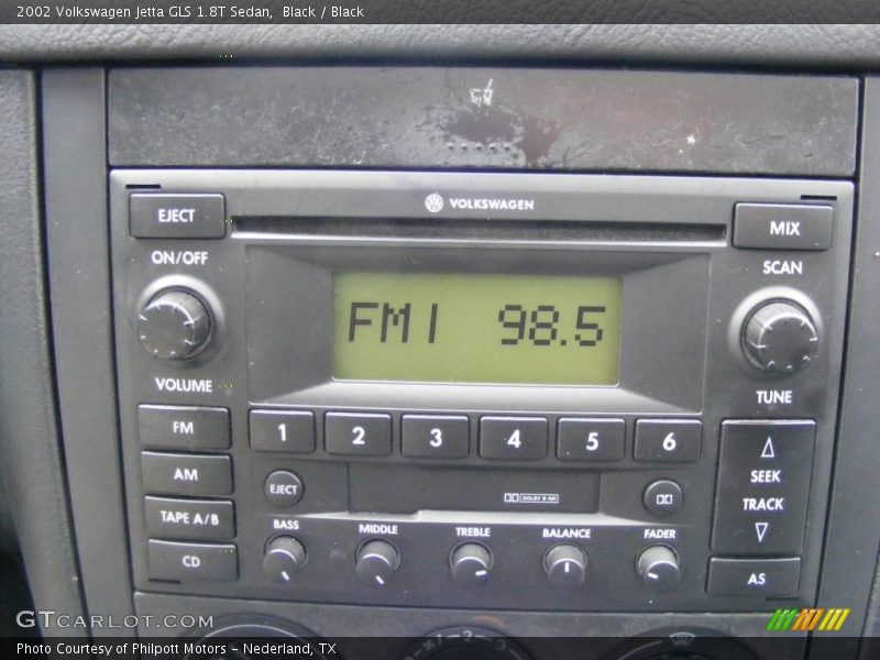 Black / Black 2002 Volkswagen Jetta GLS 1.8T Sedan