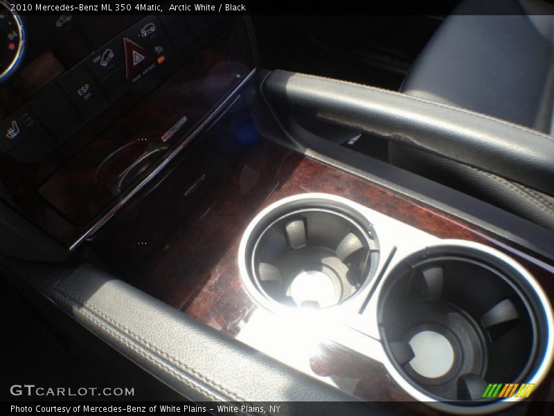 Arctic White / Black 2010 Mercedes-Benz ML 350 4Matic