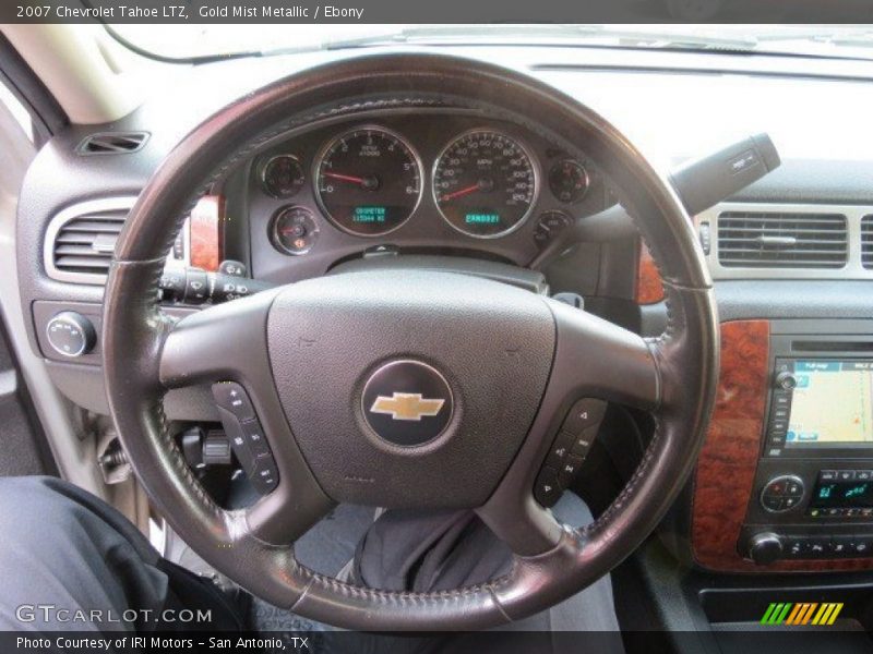 Gold Mist Metallic / Ebony 2007 Chevrolet Tahoe LTZ