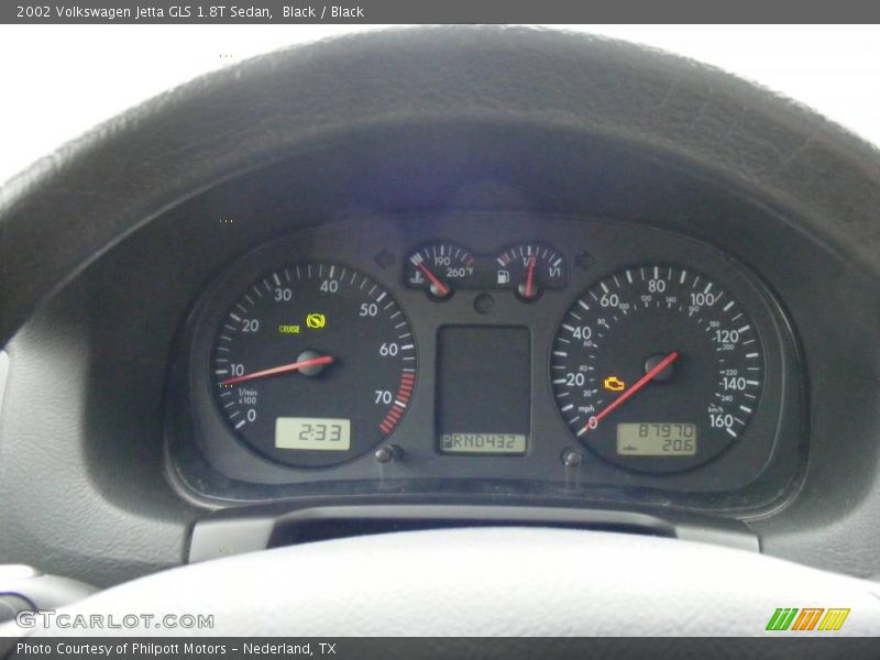 Black / Black 2002 Volkswagen Jetta GLS 1.8T Sedan