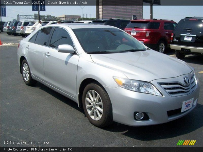 Classic Silver Metallic / Ash 2011 Toyota Camry XLE V6
