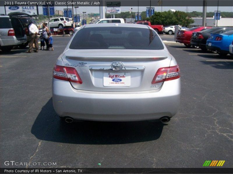 Classic Silver Metallic / Ash 2011 Toyota Camry XLE V6