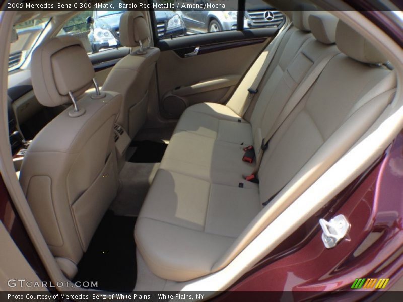 Barolo Red Metallic / Almond/Mocha 2009 Mercedes-Benz C 300 4Matic