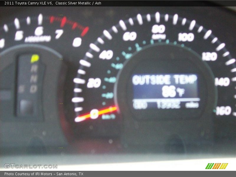 Classic Silver Metallic / Ash 2011 Toyota Camry XLE V6