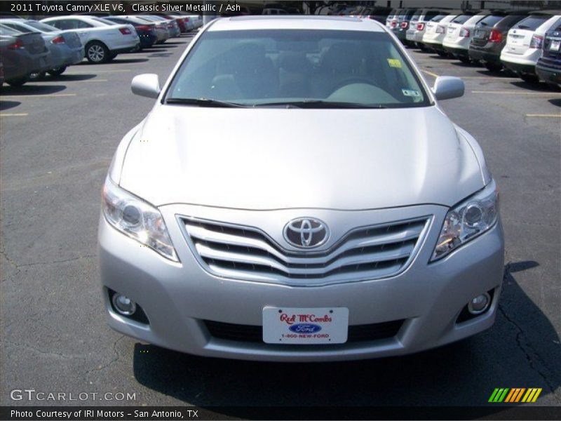Classic Silver Metallic / Ash 2011 Toyota Camry XLE V6