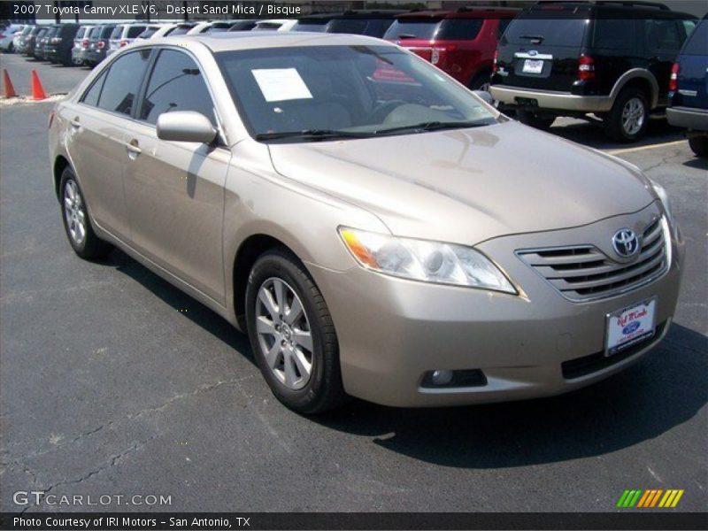 Desert Sand Mica / Bisque 2007 Toyota Camry XLE V6