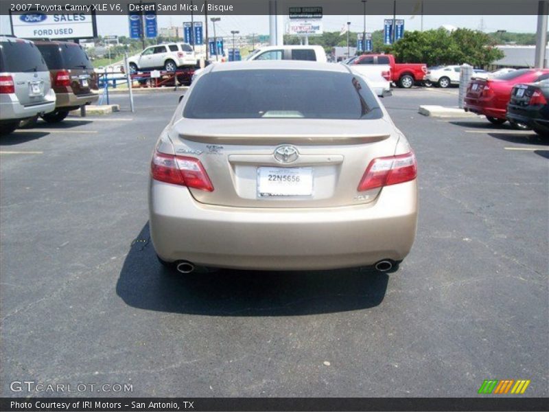 Desert Sand Mica / Bisque 2007 Toyota Camry XLE V6