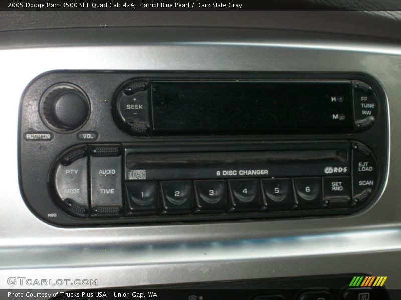 Patriot Blue Pearl / Dark Slate Gray 2005 Dodge Ram 3500 SLT Quad Cab 4x4
