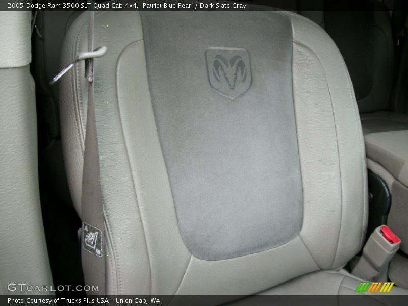 Patriot Blue Pearl / Dark Slate Gray 2005 Dodge Ram 3500 SLT Quad Cab 4x4