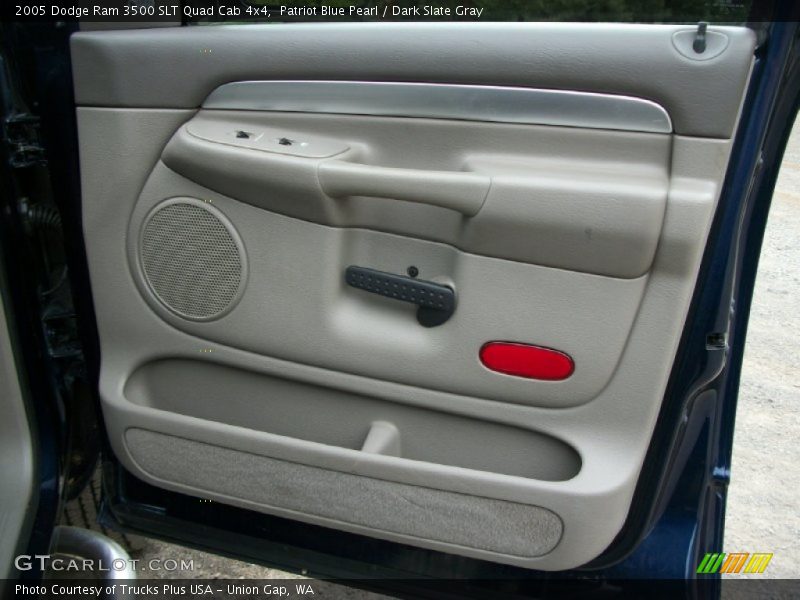 Patriot Blue Pearl / Dark Slate Gray 2005 Dodge Ram 3500 SLT Quad Cab 4x4