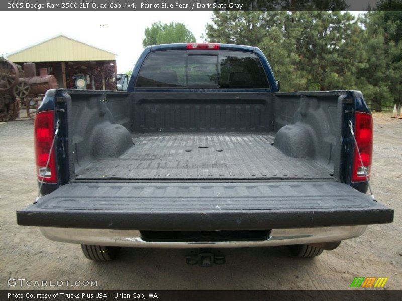 Patriot Blue Pearl / Dark Slate Gray 2005 Dodge Ram 3500 SLT Quad Cab 4x4