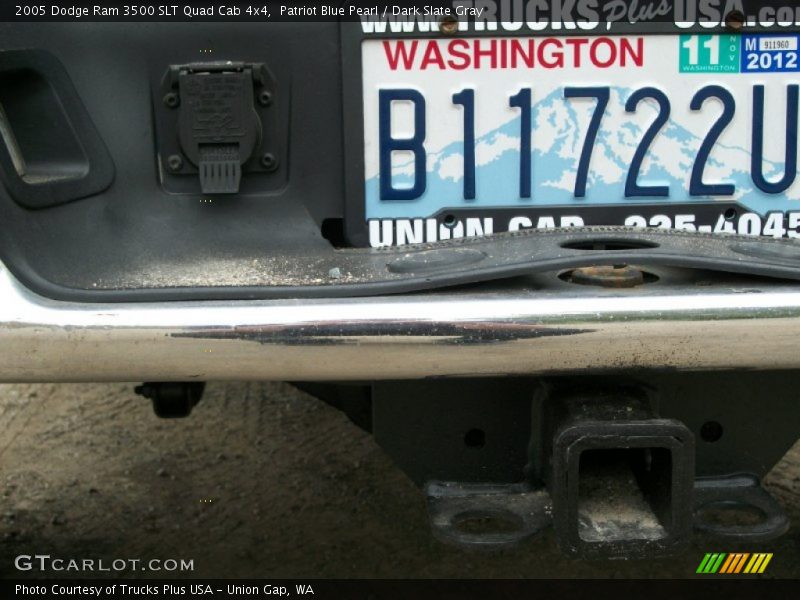 Patriot Blue Pearl / Dark Slate Gray 2005 Dodge Ram 3500 SLT Quad Cab 4x4