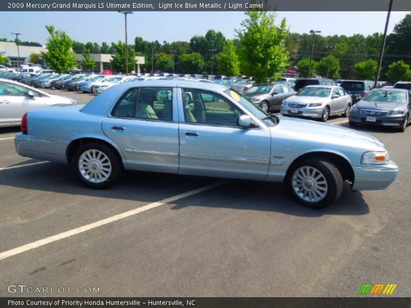 Light Ice Blue Metallic / Light Camel 2009 Mercury Grand Marquis LS Ultimate Edition